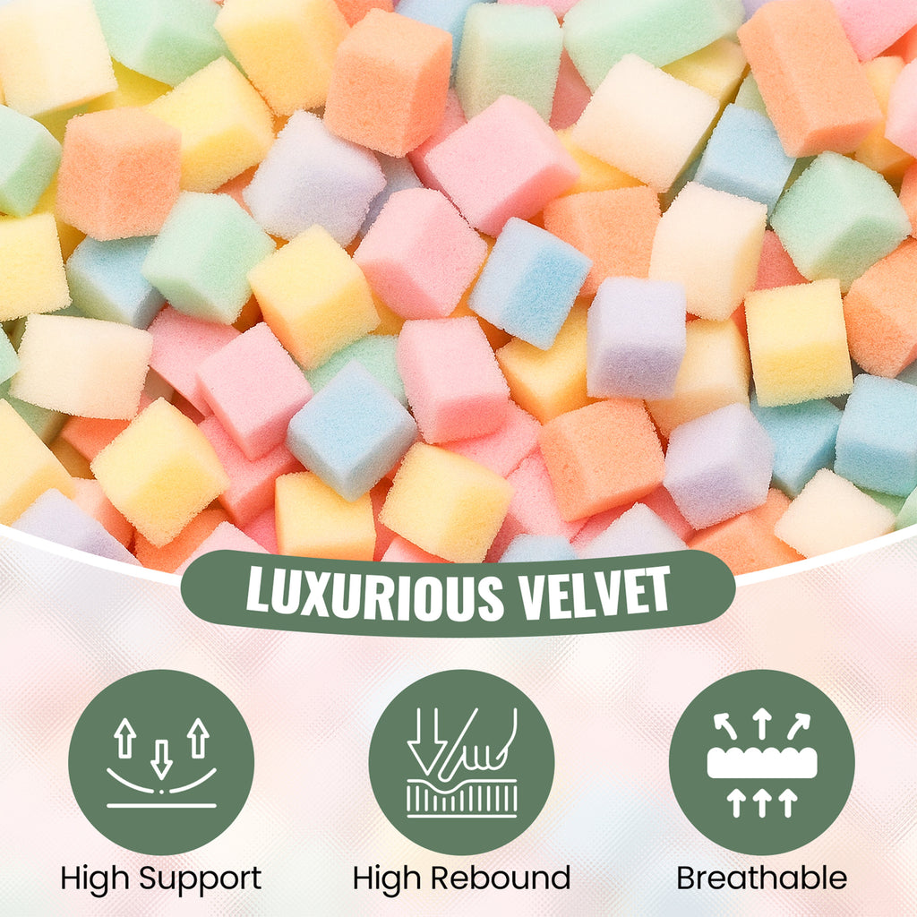 4FT Bean Bag Chair, Minimalist Bean Bag with Velvet Cover, Fluffy and Comfy Bean Bag for Adults, Bean Bag Sofa Filled with High-Density Sponge for Gaming (Yellowish Beige)