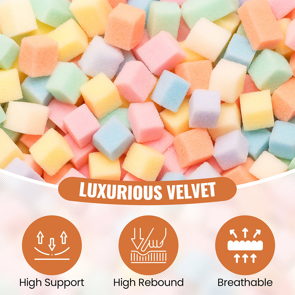 4FT Bean Bag Chair, Minimalist Bean Bag with Velvet Cover, Fluffy and Comfy Bean Bag for Adults, Bean Bag Sofa Filled with High-Density Sponge for Gaming (Yellowish Beige)
